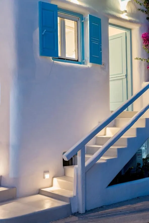 ヴィラ Mykonian Mews Luxury Suites プサロウ